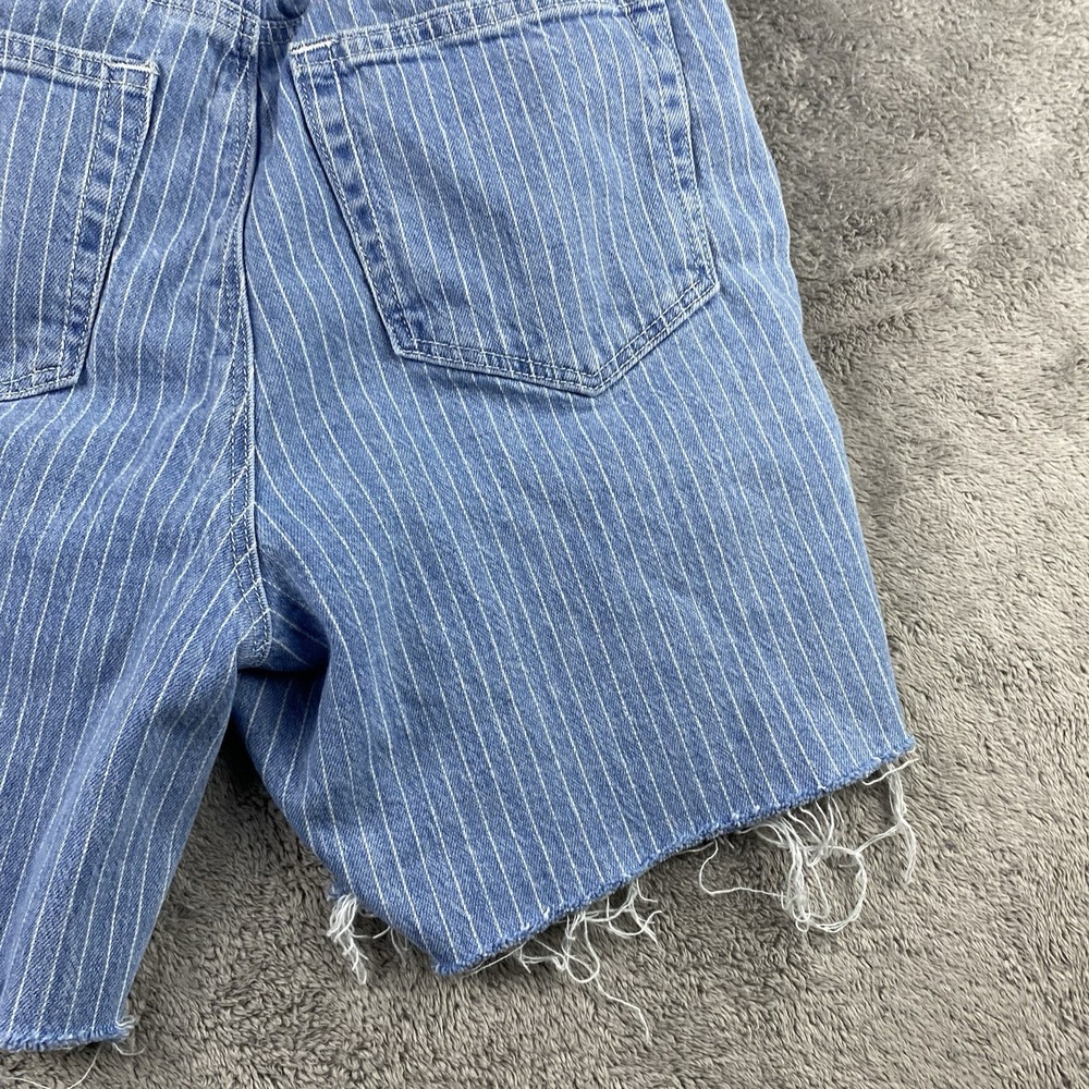 Loft Cutoff Shorts Womens‎ Size 6 28W Blue The Kick Crop - Picture 12 of 15